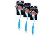 3x Paws & Claws 40cm Ergonomic Ball Speed Launcher Pet Dog Interactive Toy Blue