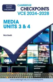 Cambridge Checkpoints VCE Media Units 3&4 2024-2028