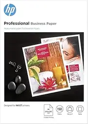 HP 7MV79A Inkjet Professional Matte Business Paper, A4, 180gsm, 150 Sheets