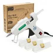 Mini Hot Glue Gun with 30 Glue Sticks, Fast Heating Hot Melt Gun, 20W Glue Gu...