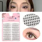 False Eyelashes Extension Kit Lashes Kit Natural Eyelashes Makeup Tool 10 Rows *
