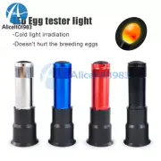 LED Egg Tester Cold Light Incubation Flashlight Check Breeding Egg Detector Lamp
