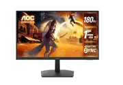 AOC 27' 180hz 1ms VA, FHD, Adaptive Sync, 300 cd/m2, HDMI 2.0, DP 1.4, Line in & Earphone x 1, VESA 100mm, Flicker FREE Low Blue, Gaming Monitor
