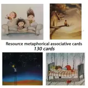 Resource metaphorical associative cards, 130 resource Cards "Source"