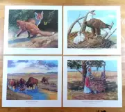1977 Public Service Co. Colorado Ben Cooper Print Set (4)
