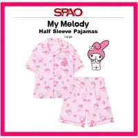 在飛比找蝦皮購物優惠-[SPAO] My Melody 半袖睡衣大號