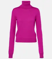 [Dolce & Gabbana] Dolce & Gabbana Wool turtleneck sweater AU 22 purple