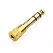 6.35mm 1/4 Inch Stereo Male Plug to 3.5mm Female Jack Audio Adapter Converter