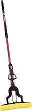 Redback Brushware Mop Squeeze Mop, 27 cm Size, Yellow/Red