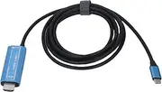 Oreilet New USB C to 2.1 Cable, (8K@60Hz,4K@60Hz, 2K@120Hz, HDR HDCP) 6.2FT 8K Type C to Cord, 100W PD Fast Charging Adapter for Galaxy 25 Pro Air 16/15 Pro M 9 XPS
