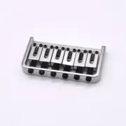 KD By AxLabs 6-String Hardtail Bridge - 3-Screw Mount - Satin Chrome