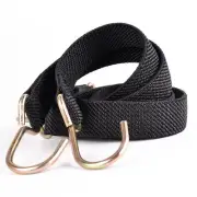 Flat Bungee Cords Elastic Straps with Hooks，Heavy Duty Bungee Cord (48 inch X...