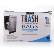 BestAir WMCK1335012-6 Heavy Duty Trash Compactor Bags, Pack of 1 (12 Bags)