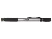 iSound Touch Screen Stylus Duo (Stylus tip and Artist Brush tip)- Silver/Black
