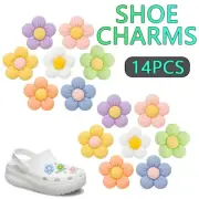 14Pcs Flower Shoe Charms, Cute Design for Shoes Charm For Girls Croc And Jibbitz