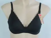 Berlei Ladies Fabulous Fit Luxe Wirefree Maternity Bra sizes 10C 10DD Black