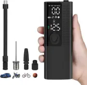 Car Electrical Air Pump Mini Portable Cordless Tire Inflator Air Compressor120PS