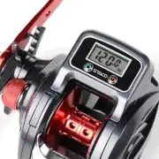 13+1 Ball Bearing Fishing Reel Digital Display Baitcasting Line Counter Reel New