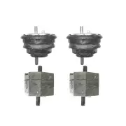 Front + Rear Engine Mount Kit for BMW 535i E28 E34 3.4L M30B34 M30B35 86-93