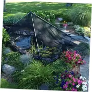 PondShelter Cover Net, Outdoor Water Garden Enclosure, Mesh Debris Barrier