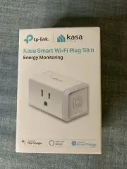 Kasa Smart Plug Mini with Energy Monitoring Smart Home Wi-Fi Outlet, New