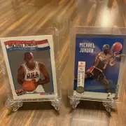 Jordan 1992 Skybox #USA11 The Road To Gold And NBA Hoops #579 Olympic Lot
