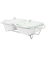 Godinger Natura Double Baker With Stand