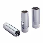 New 1/2"(12.7mm) Dr. Metric Magnetic Spark Plug Socket 16mm 20.8mm