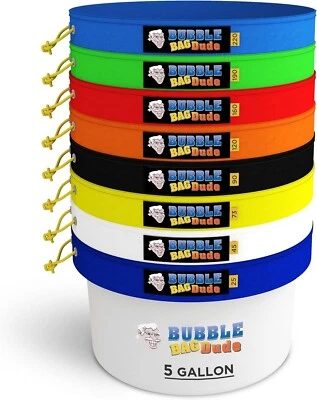 Bubble Bags All Mesh 5 Gallon 8 Bag Set Herbal Hash Bubble Bag Ice Extractor