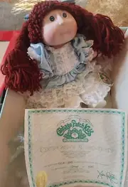 1985 Porcelain Cabbage Patch 16" Collector Doll Limited Edition Cori Lynne