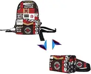 Toronto Raptors Transformer Multi-functional Sports Bag, Adjustable Strap, Multi, Large, Sports Backpack