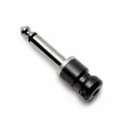 Squareplug SPS4BK Short Body 1/4" (6.35mm) TS/Mono Plug, Black