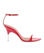 Pointed high heel sandals 37,41 Red