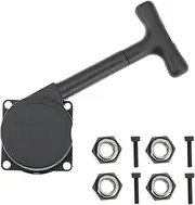 ECSiNG 1 Set of Handle Pull Starter Recoil Start Kit Compatible with Redcat HSPR020 1:10/1:8 RC Nitro Car Compatible with Vx16 18 21 OE R020 R025 Black