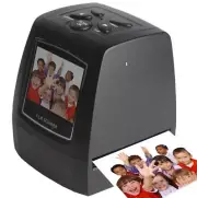 Film Scanner to Digital Old 35mm Negative and Slide & Photo with Feeder Tray
