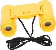 Yellow Binoculars Magnification for Bird Watching Outdoor Activities and Fun Games Birthday Present for Boys