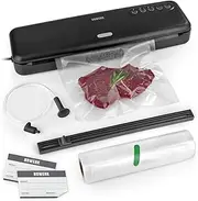 [N8WERK] Vacuum Sealer | Vacuum Sealer for Food | Can be Used with Universal Vacuum Bag | 30 cm Weld | Welding Machine Suitable for Freezing Baby Porridge | Sous Vide Cooking