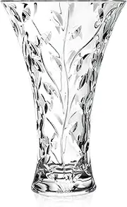 RCR Crystal Laurus Vase 11" - Made in Italy