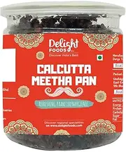 Delight Foods Premium Calcutta Meetha Paan Without Supari |Sweet Paan Hygienically Packed Traditional Mukhwas, Mouth Freshener (300g)