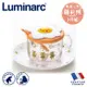 【法國Luminarc】樂美雅 凱恩小熊3件兒童餐具組_蘿莉熊/強化玻璃/健康印花/無毒安全/溫感變色/童趣/兒童碗(ARC-Q4396)