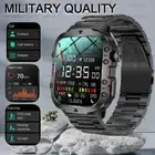 Military Fitness Smart Watch Men Waterproof Sport Ai Voice Calling Smartwatch