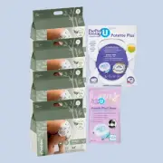 Tooshies Eco Nappy Pants, Size 5 Walker, 112 Count + Babyu Potette plus 2-In-...