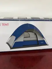 WENZEL Piñon Sport Dome TENT New 3 Person 7' x 7' x 50" Camping Fishing Hunting