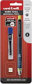 uni-ball KuruToga Mechanical Pencil, 0.7mm, HB #2, 1 Count (1858549)