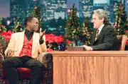 Comedian A.J. Jamal during an interview with host Jay Leno on Dec- Old Photo 1