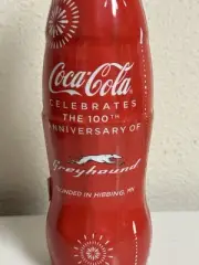 Coca Cola Bottle GREYHOUND 100th Anniversary Hibbing, MN Wrapped Very RARE