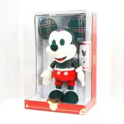 Disney Year of the Mouse December Holiday Spirit Mickey Mouse Plush Limited Ed.