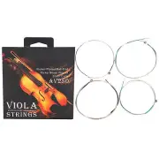 4PCS Viola Strings E A D G Steel Core Viola String Full Set for 14"‑16" Violas