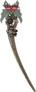 Baluue Classic Chinese Butterfly Hairpin Headdress Supplies Retro Hair Chopsticks for Women for Parties