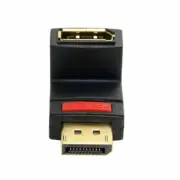 Up Angled DP DisplayPort Male to Female Extension Adapter 90 Degree 4k 2k 60hz